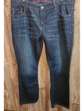 Cruel Girl "Jayley" Denim Jeans Women Size 34/17L (38x34) Bootcut Western Rodeo